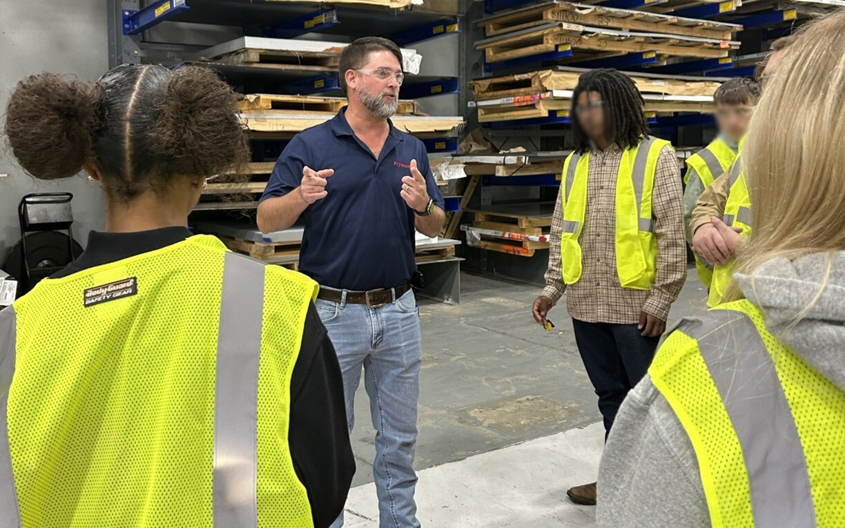 Frymaster Hosts Local Students During Manufacturing Month